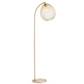 Lámpara de pie metal oro Ø30x160 cm E27 - LLLP0072