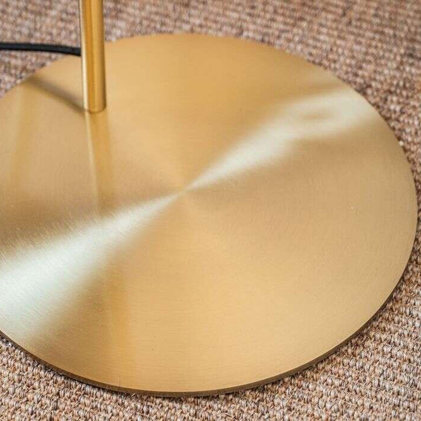 Lámpara de pie metal oro Ø30x160 cm E27 - LLLP0072
