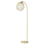 Lámpara de pie metal oro Ø30x160 cm E27 - LLLP0072