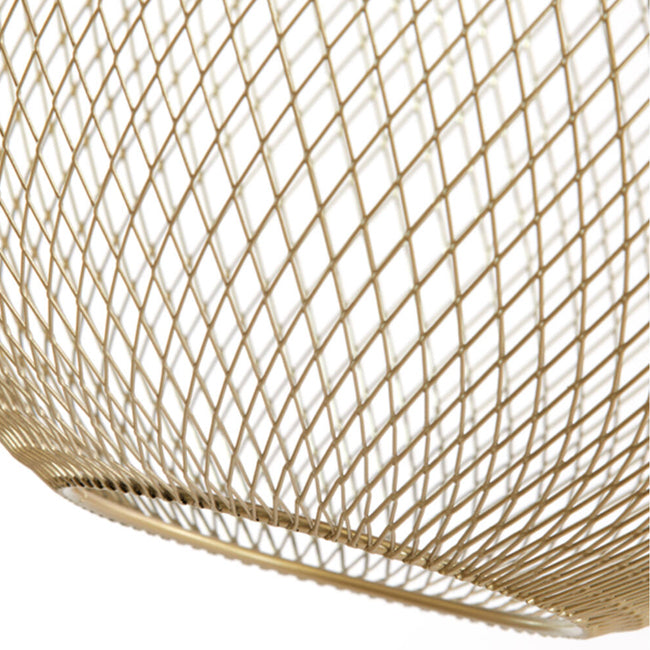 Lámpara de pie metal oro Ø30x160 cm E27 - LLLP0072