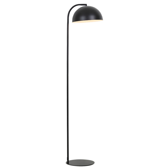 Lámpara de pie metal negro mate Ø30x37x1,55 cm E27 -  LLLP0075