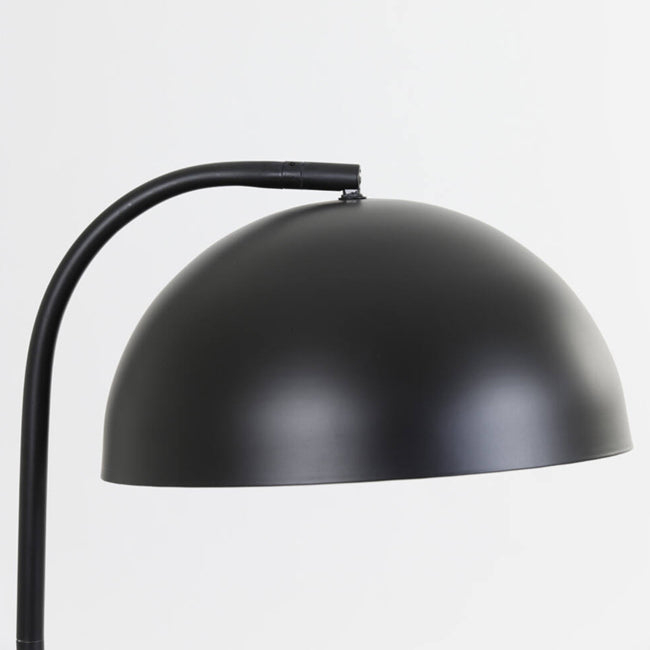 Lámpara de pie metal negro mate Ø30x37x1,55 cm E27 -  LLLP0075