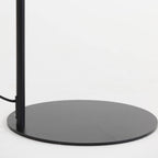 Lámpara de pie metal negro mate Ø30x37x1,55 cm E27 -  LLLP0075