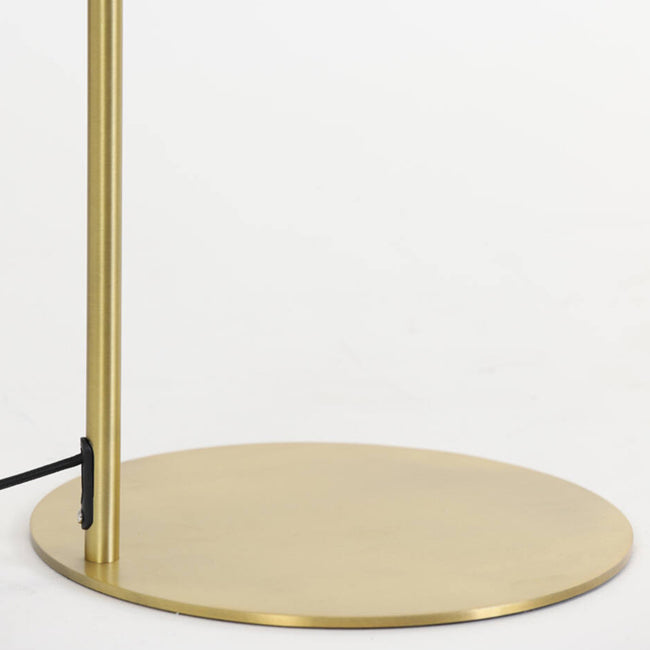 Lámpara de pie metal bronce Ø30x37x1,55 cm E27 - LLLP0076