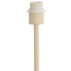 Lámpara de pie metal arena Ø20x1,33 cm E27 - LLLP0081