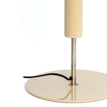 Cargar imagen en el visor de la galería, Lámpara de pie metal beige brillante, níquel Ø30x132 cm - LLLP0085
