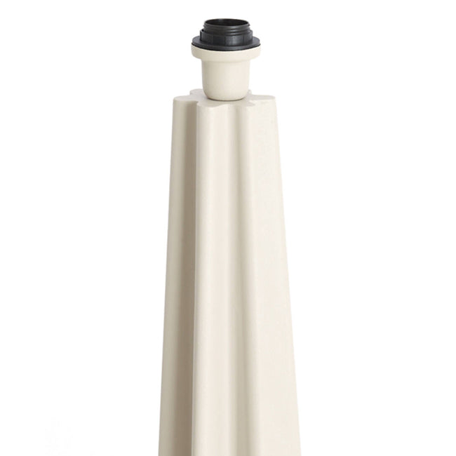 Lámpara de pie metal beige mate Ø20x124 cm E27 - LLLP0091