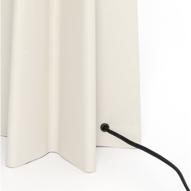Lámpara de pie metal beige mate Ø20x124 cm E27 - LLLP0091
