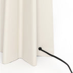 Lámpara de pie metal beige mate Ø20x124 cm E27 - LLLP0091