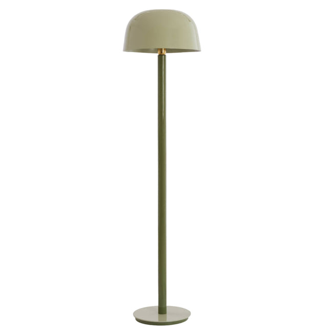 Lámpara de pie metal Ø40x155 cm verde oliva verde claro E27 - LLLP0093