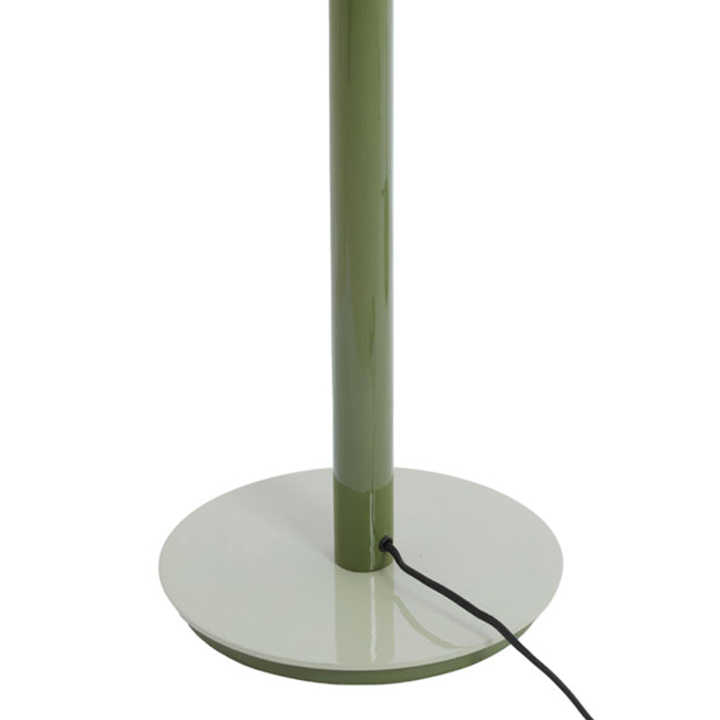 Lámpara de pie metal Ø40x155 cm verde oliva verde claro E27 - LLLP0093