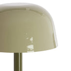 Lámpara de pie metal Ø40x155 cm verde oliva verde claro E27 - LLLP0093