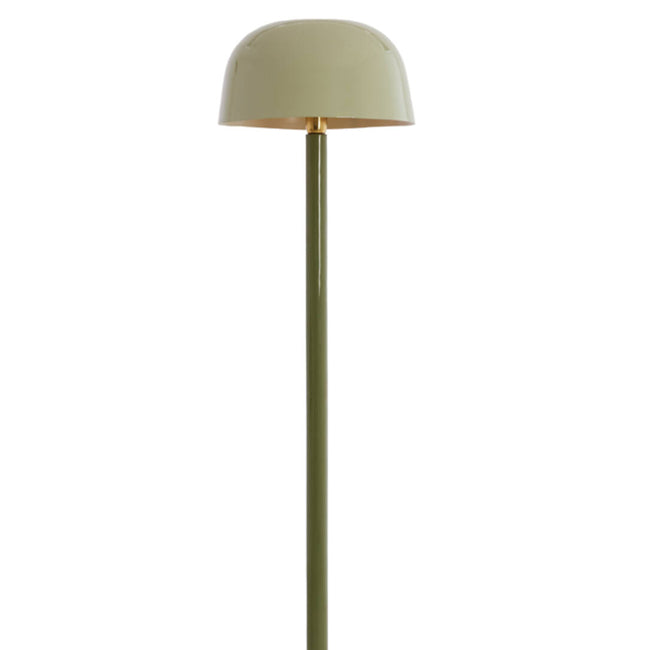 Lámpara de pie metal Ø40x155 cm verde oliva verde claro E27 - LLLP0093