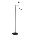 Lámpara de pie negro Ø25x138 cm E27 3W LED - LLLP0097