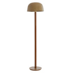 Lámpara de pie Ø40x155 cm  arena+marrón - LLLP0098