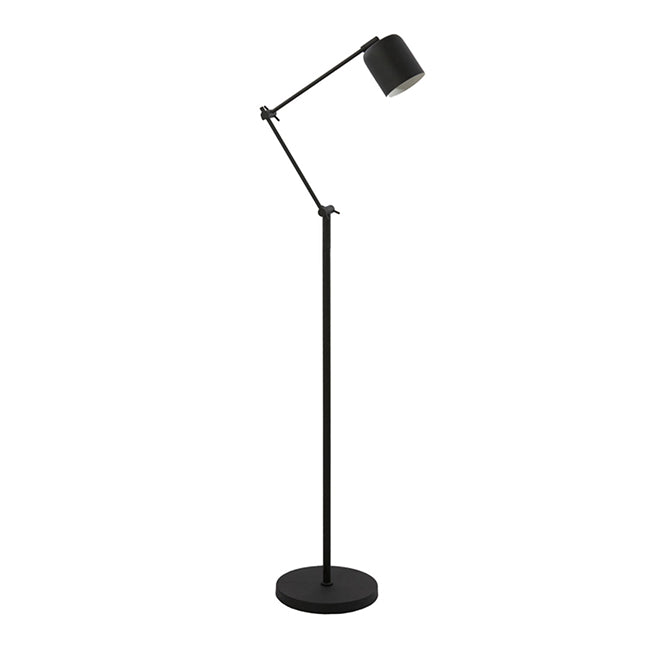 Lámpara de pie metal negro Ø25x38 cm G9 - LLLP0099