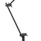 Lámpara de pie metal negro Ø25x38 cm G9 - LLLP0099