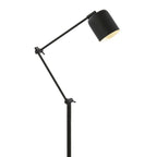 Lámpara de pie metal negro Ø25x38 cm G9 - LLLP0099