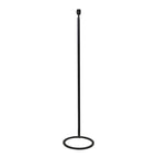 Lámpara de pie metal negro Ø36x138 E27 - LLLP0101