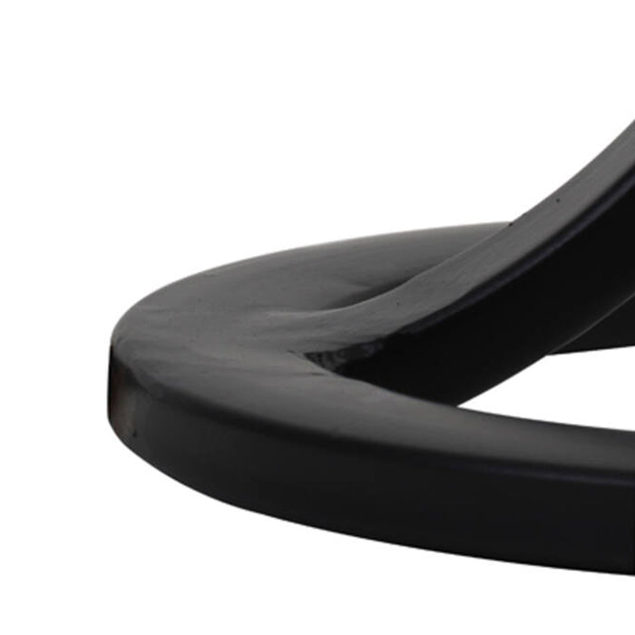 Lámpara de pie metal negro Ø36x138 E27 - LLLP0101