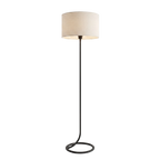 Lámpara de pie metal negro Ø36x138 E27 - LLLP0101
