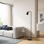 Lámpara de pie metal negro 32,5x23x147 cm E27 - LLLP0102