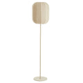 Lámpara de pie lino natural arena Ø35x165 cm E27 - LLLP0104