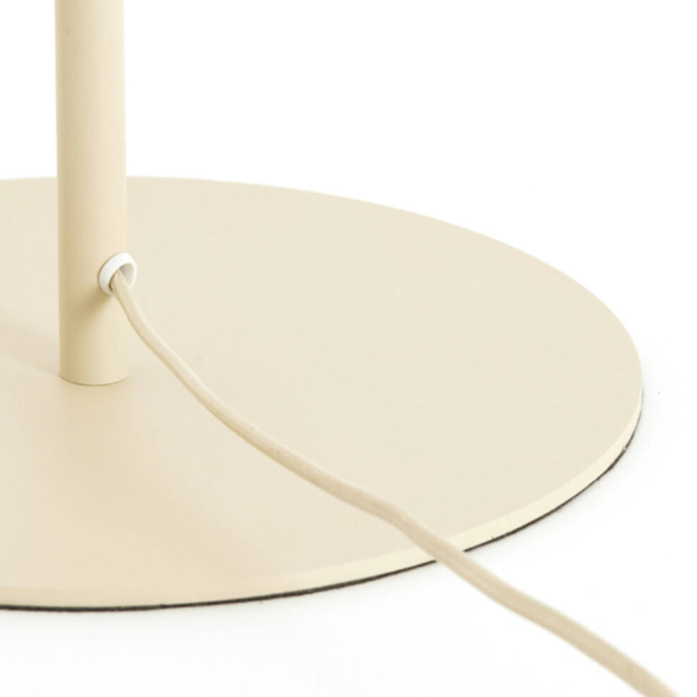 Lámpara de pie lino natural arena Ø35x165 cm E27 - LLLP0104