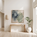 Lámpara de pie lino natural arena Ø35x165 cm E27 - LLLP0104