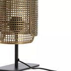 Lámpara sobremsa metal bronce negro 20x13x41 cm E27 - LLLS0285
