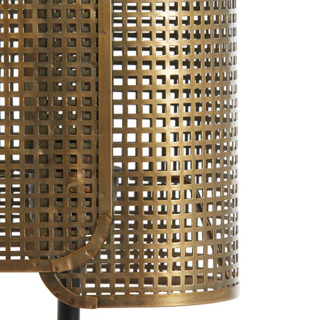 Lámpara sobremsa metal bronce negro 20x13x41 cm E27 - LLLS0285