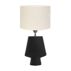 Lámpara sobremesa negro 23x13x40 cm E27 - LLLS0289