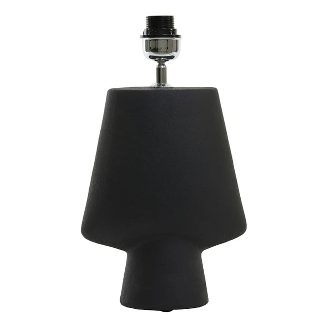 Lámpara sobremesa negro 23x13x40 cm E27 - LLLS0289