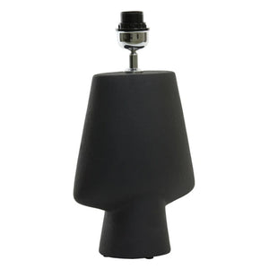 Lámpara sobremesa negro 23x13x40 cm E27 - LLLS0289