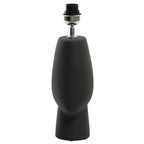 Lámpara sobremesa negro 23x13x40 cm E27 - LLLS0289