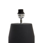 Lámpara sobremesa negro 23x13x40 cm E27 - LLLS0289