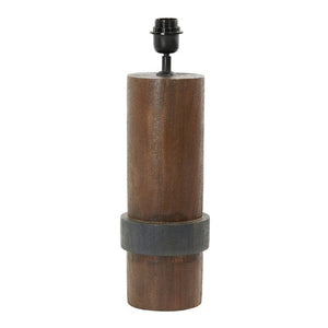 Lámpara sobremesa madera  Ø15x45 cm E27 - LLLS0293