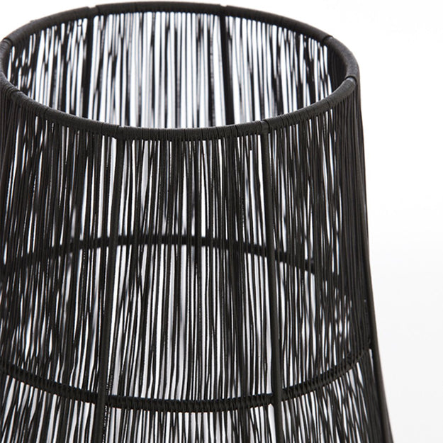 Lámpara sobremesa  metal negro Ø24x32 cm E27 - LLLS0298