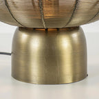 Lámpara sobremesa metal bronce envejecido Ø35x46 cm E27 - LLLS0304