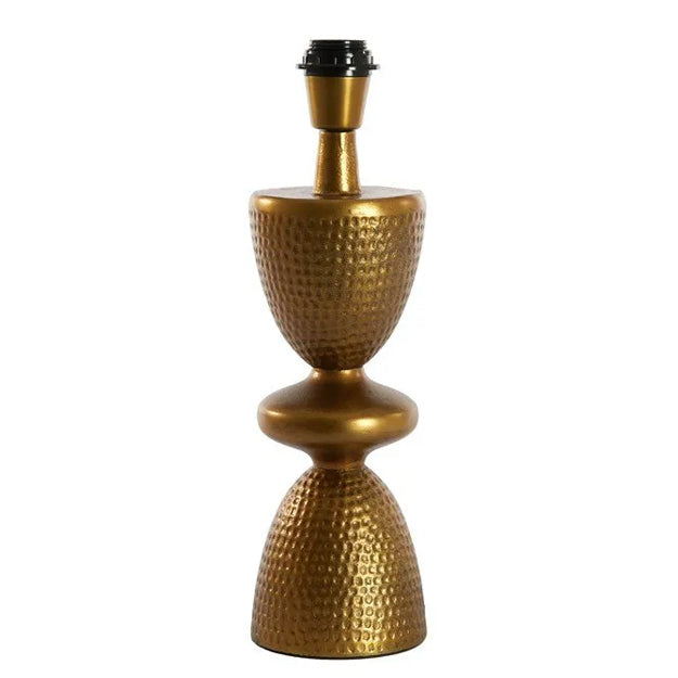 Lámpara sobremesa metal bronce envejecido Ø12x40 cm E27 - LLLS0308