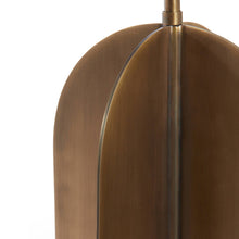 Cargar imagen en el visor de la galería, Lámpara sobremesa metal bronce antiguo Ø21x29 cm E27 - LLLS0311
