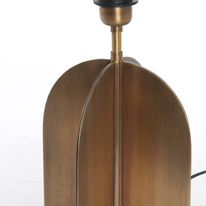 Lámpara sobremesa metal bronce antiguo Ø21x40 cm E27 - LLLS0314