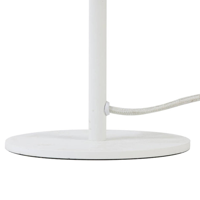 Lámpara de mesa Ø25x35 cm blanco mate E27- LLLS0320