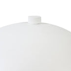 Lámpara de mesa Ø25x35 cm blanco mate E27- LLLS0320