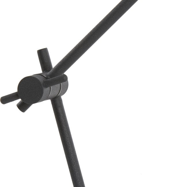 Lámpara de mesa metal negro Ø14X32 cm G9 - LLLS0326