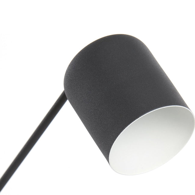 Lámpara de mesa metal negro Ø14X32 cm G9 - LLLS0326