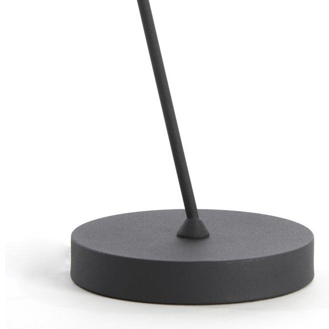 Lámpara de mesa metal negro Ø14X32 cm G9 - LLLS0326