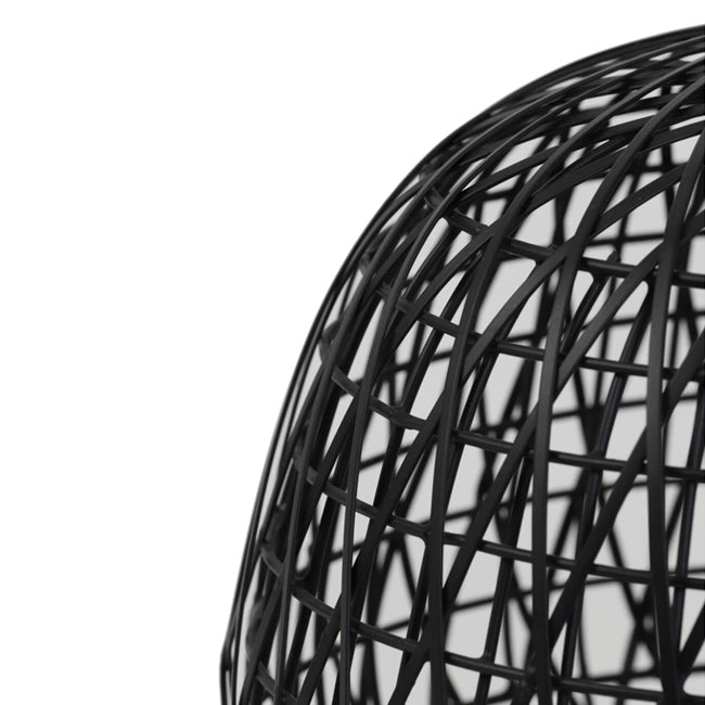 Lámpara sobremesa metal negro Ø32x28,5cm E27 - LLLS0335