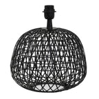 Lámpara sobremesa metal negro Ø32x28,5cm E27 - LLLS0335