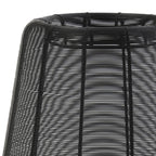 Lámpara sobremesa metal negro Ø29x31,5 cm E27 - LLLS0338